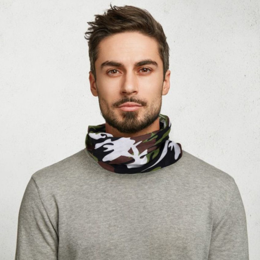 Camouflage Tube Scarf Bandana