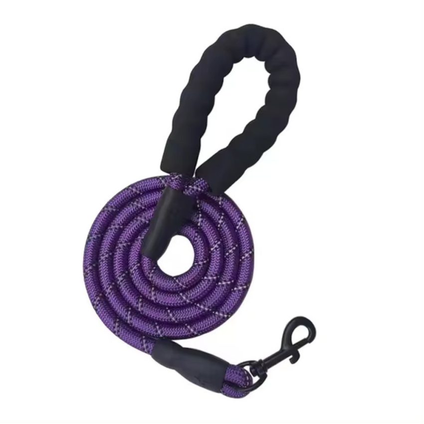 Purple Dog Leash 1.50m x 1.20cm