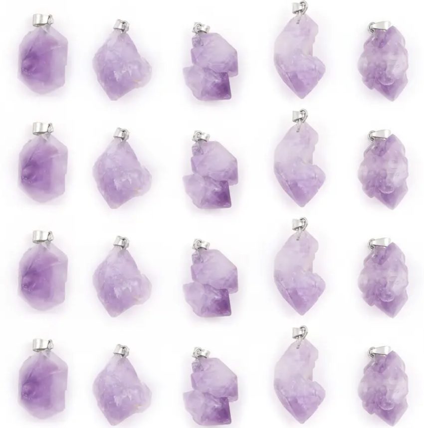 Necklace Amethyst Gemstone