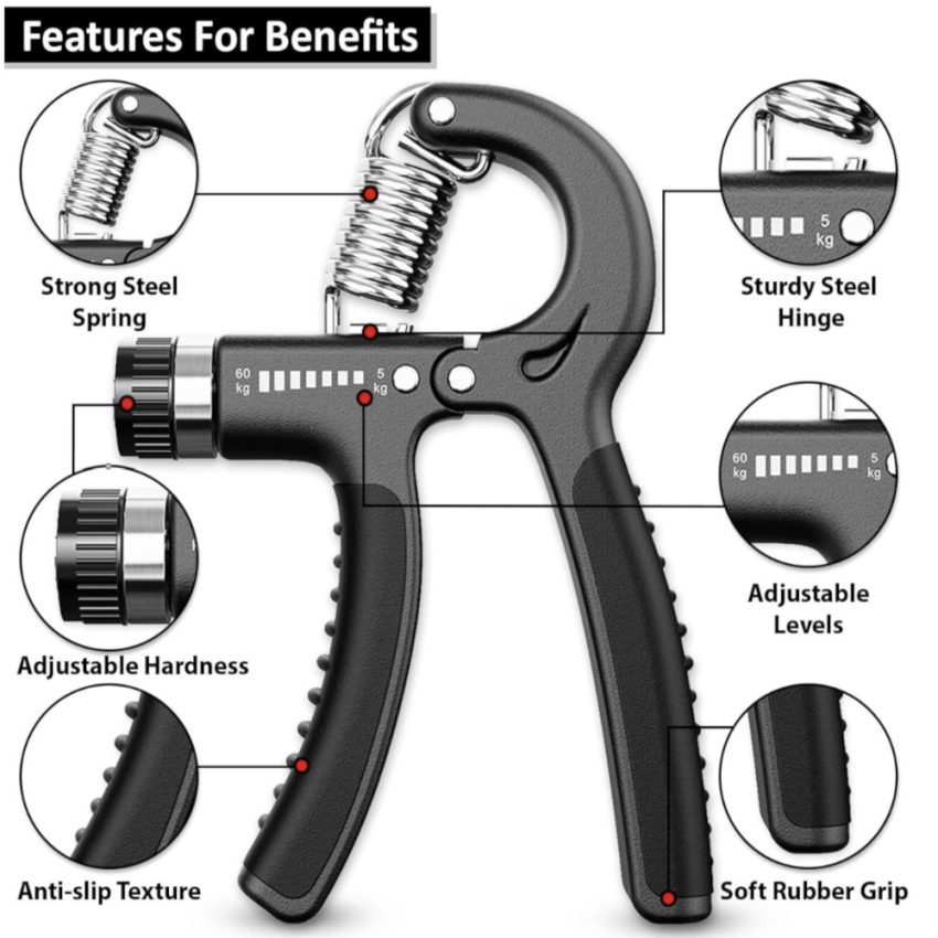 Hand Strength Grip and Fingers Strength Trainer