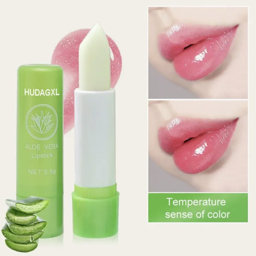 Color-Changing Aloe Vera Lip Balm Lipstick