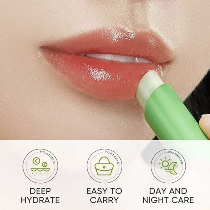 Color-Changing Aloe Vera Lip Balm Lipstick