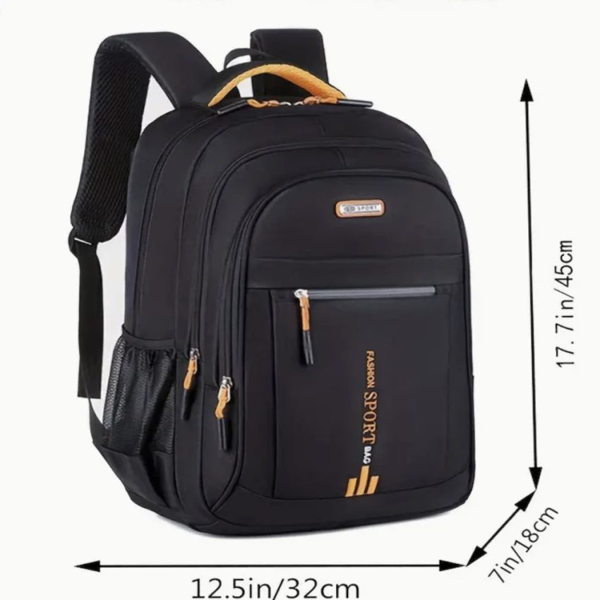 Black Laptop Backpack