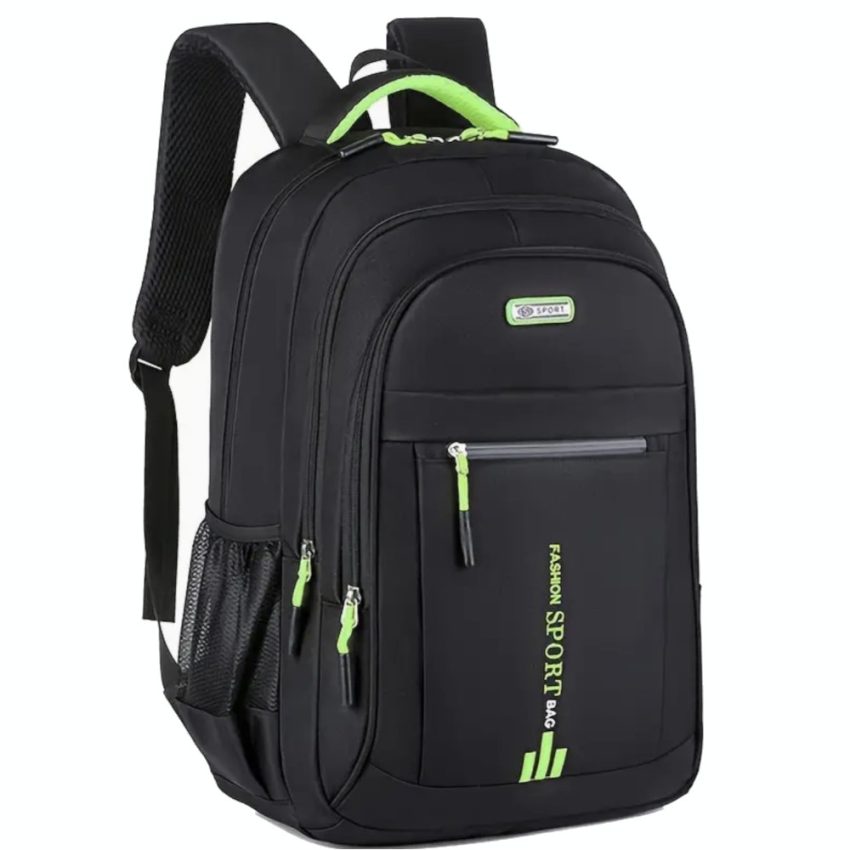 Green Laptop Backpack