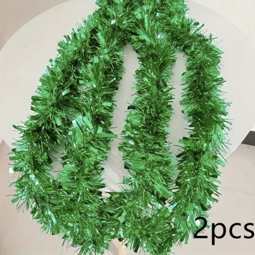 2 x 2m -Pack Dense Garlands (Green 3)