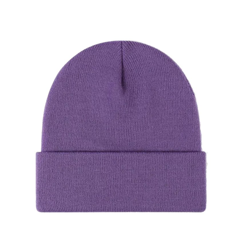 Purple Unisex Premium Knit Beanie