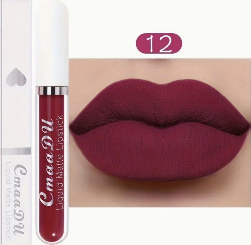 CmaaDU Liquid Matte Lipstick - Style 12