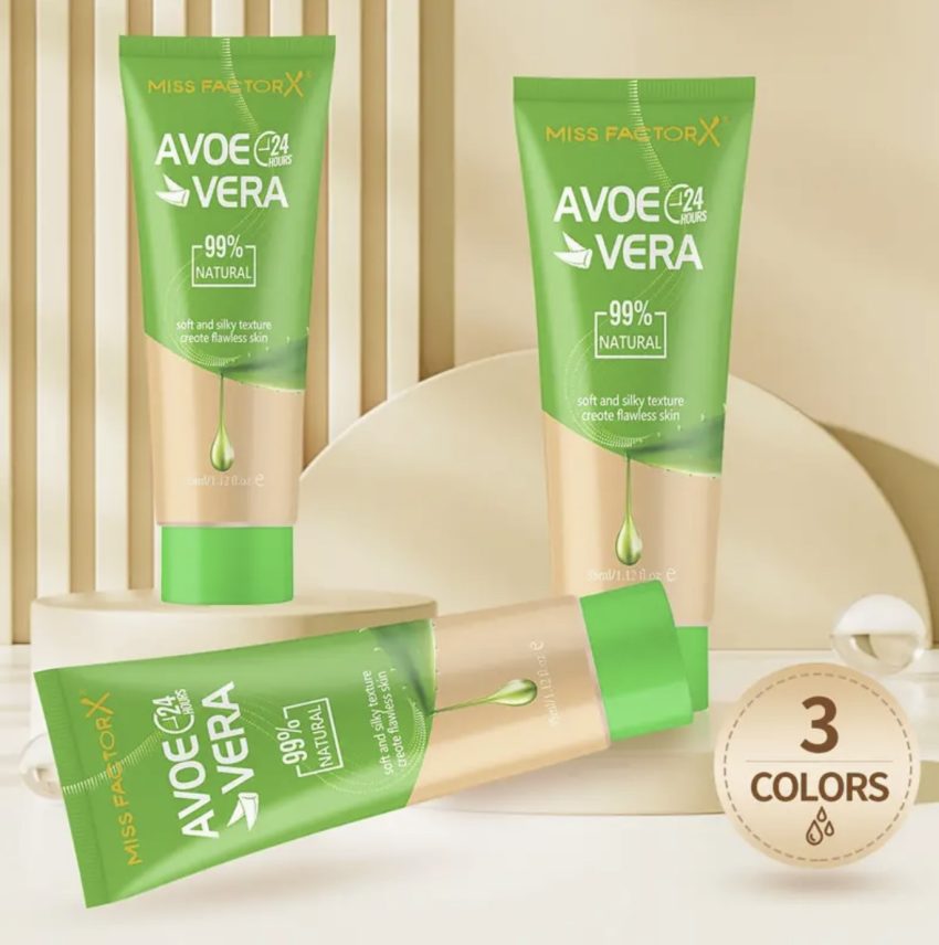 MISS FACTORX Aloe Vera Flawless Finish Foundation