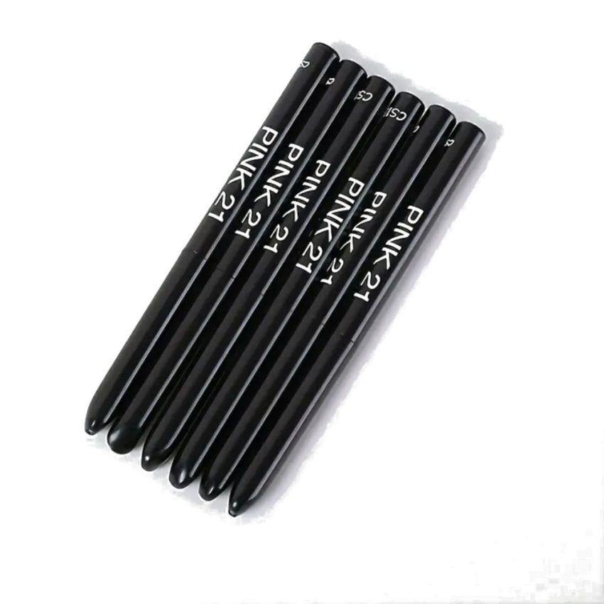 Waterproof & Sweat-Proof Retractable Black Eyeliner Pencils