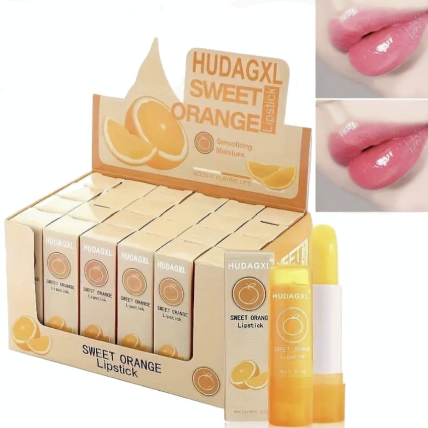 Color-Changing Sweet Orange Lip Balm Lipstick