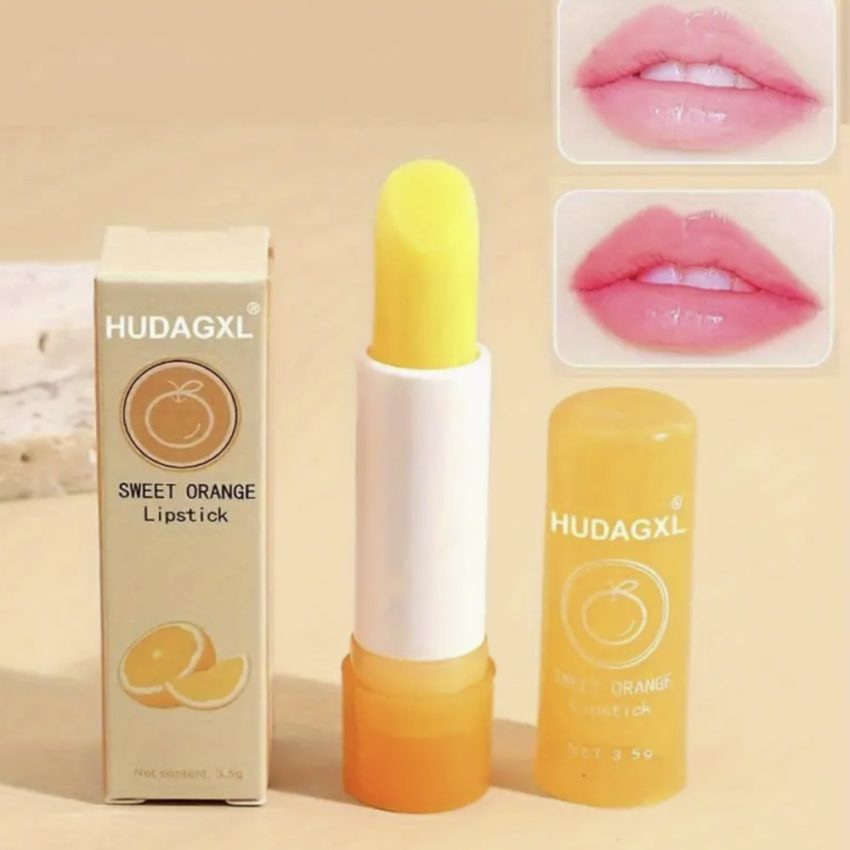 Color-Changing Sweet Orange Lip Balm Lipstick