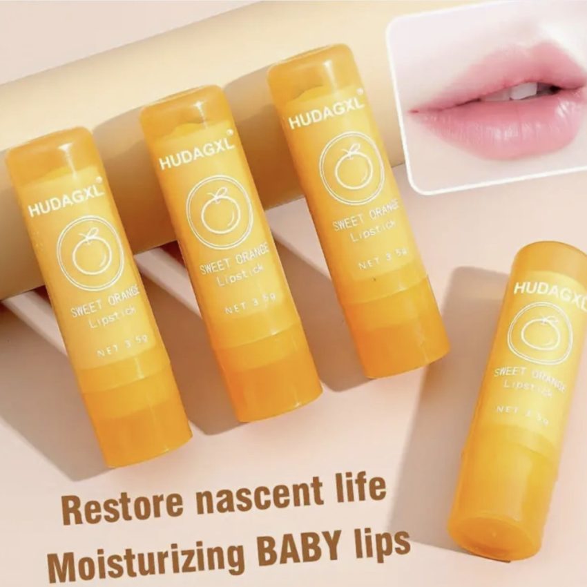 Color-Changing Sweet Orange Lip Balm Lipstick