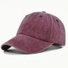 Vintage Baseball Cap - Burgundy