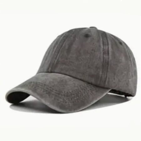 Vintage Baseball Cap - Dark Grey