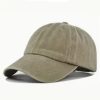 Vintage Baseball Cap - Army Green